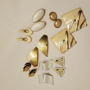 8 Pair Bundle of Retro Earrings